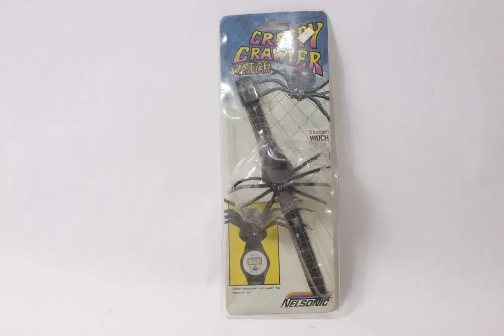 Creepy Crawler Spider Watch by Nelsonic Halloween Accessory ~ 260806-WH 528